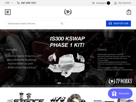 'tf-works.com' screenshot