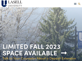 'lasell.edu' screenshot