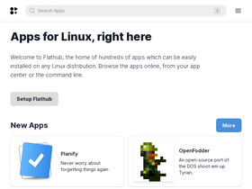 'flathub.org' screenshot