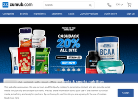 'zumub.com' screenshot