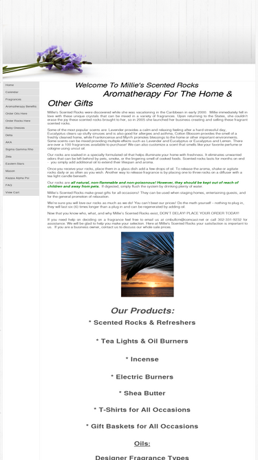 milliescentedrocks.com
