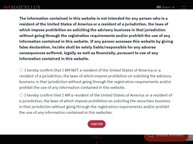 'marcellus.in' screenshot