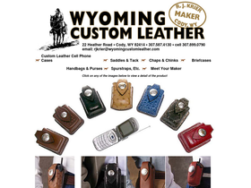 wyomingcustomleather.com