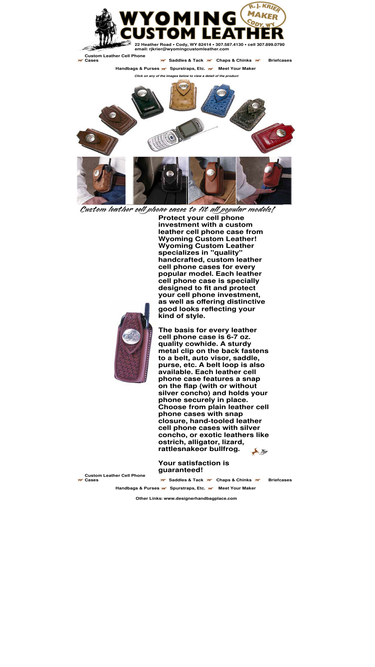 wyomingcustomleather.com