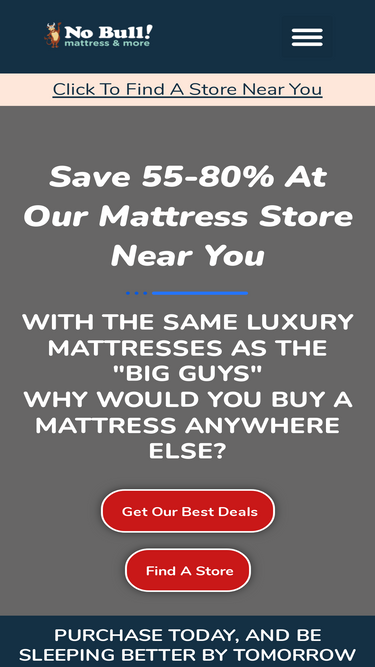 nobullmattress.com