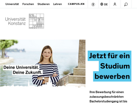 'uni-konstanz.de' screenshot