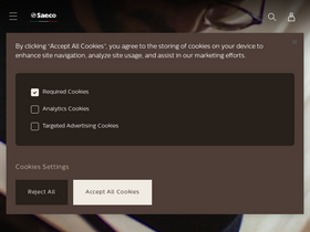 'saeco.com' screenshot