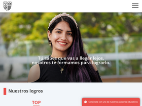 'uarm.edu.pe' screenshot