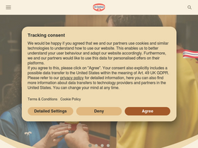 'oetker.co.uk' screenshot