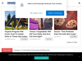 'blaulichtmyk.de' screenshot