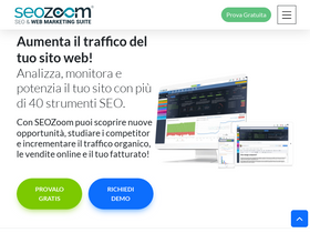 'seozoom.it' screenshot