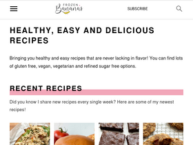 'hellofrozenbananas.com' screenshot