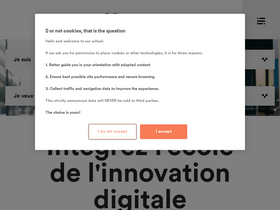 'digital-campus.fr' screenshot