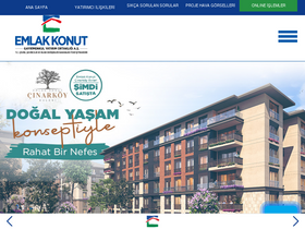 'emlakkonut.com.tr' screenshot