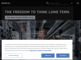 'diehl.com' screenshot