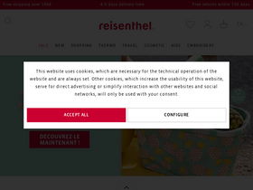 'reisenthel.com' screenshot