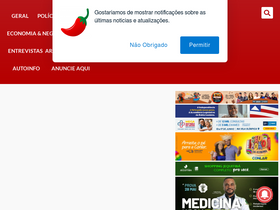 'pimenta.blog.br' screenshot