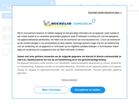 'viamichelin.nl' screenshot