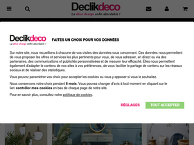 'declikdeco.com' screenshot