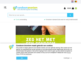 'condoom-anoniem.nl' screenshot