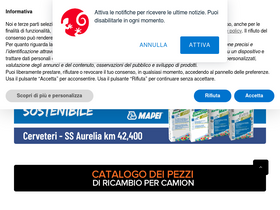 'baraondanews.it' screenshot