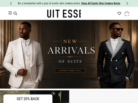 suitessence.com homepage screenshot