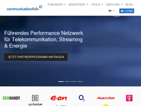 'communicationads.net' screenshot