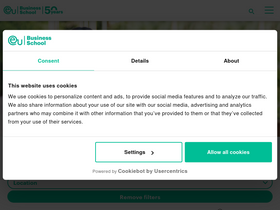 'euruni.edu' screenshot