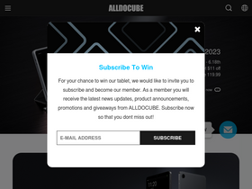 'alldocube.com' screenshot