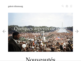 galeriestimmung.com homepage screenshot