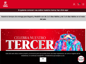 'tiendajuanvaldez.com' screenshot