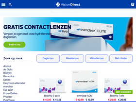 'visiondirect.nl' screenshot