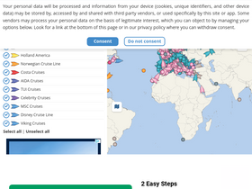 'cruisemapper.com' screenshot