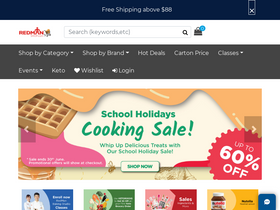 'redmanshop.com' screenshot