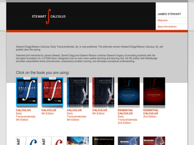 'stewartcalculus.com' screenshot