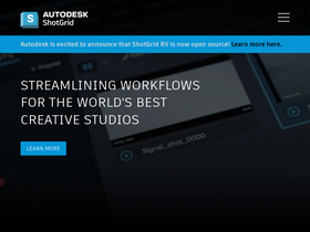 'shotgridsoftware.com' screenshot