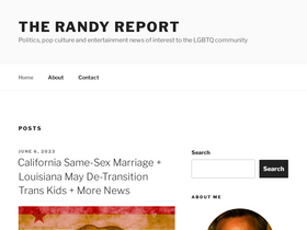 'therandyreport.com' screenshot