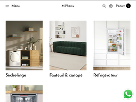 mphenix.com homepage screenshot