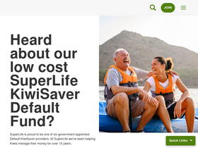 'superlife.co.nz' screenshot