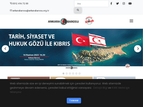 'ankarabarosu.org.tr' screenshot