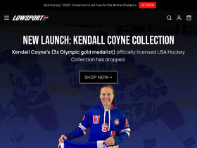 LowSportGear website screenshot