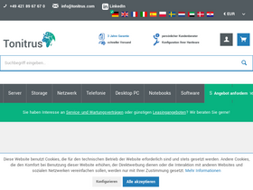 'tonitrus.com' screenshot