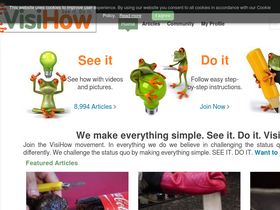 'visihow.com' screenshot