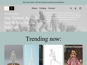 3dlair.com homepage screenshot