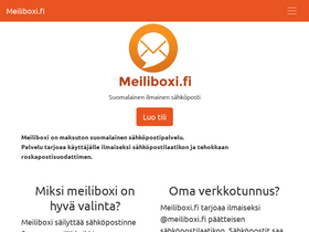 'meiliboxi.fi' screenshot