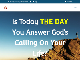 'spiritualgiftstest.com' screenshot