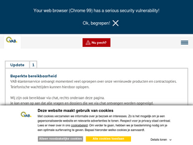 'vab.be' screenshot