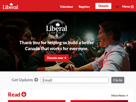 'liberal.ca' screenshot