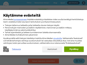 'urakkamaailma.fi' screenshot
