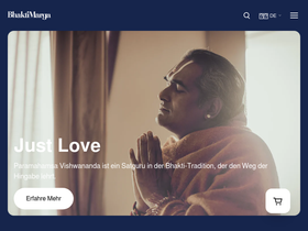 bhaktimarga.at homepage screenshot
